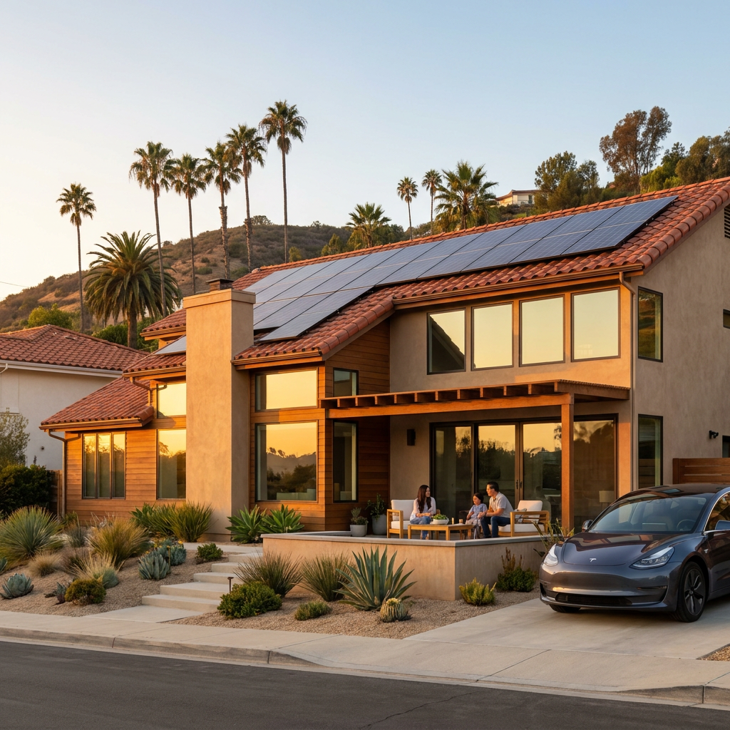 California home with rooftop solar panels representing Sunrun lease and PPA contract exit options 