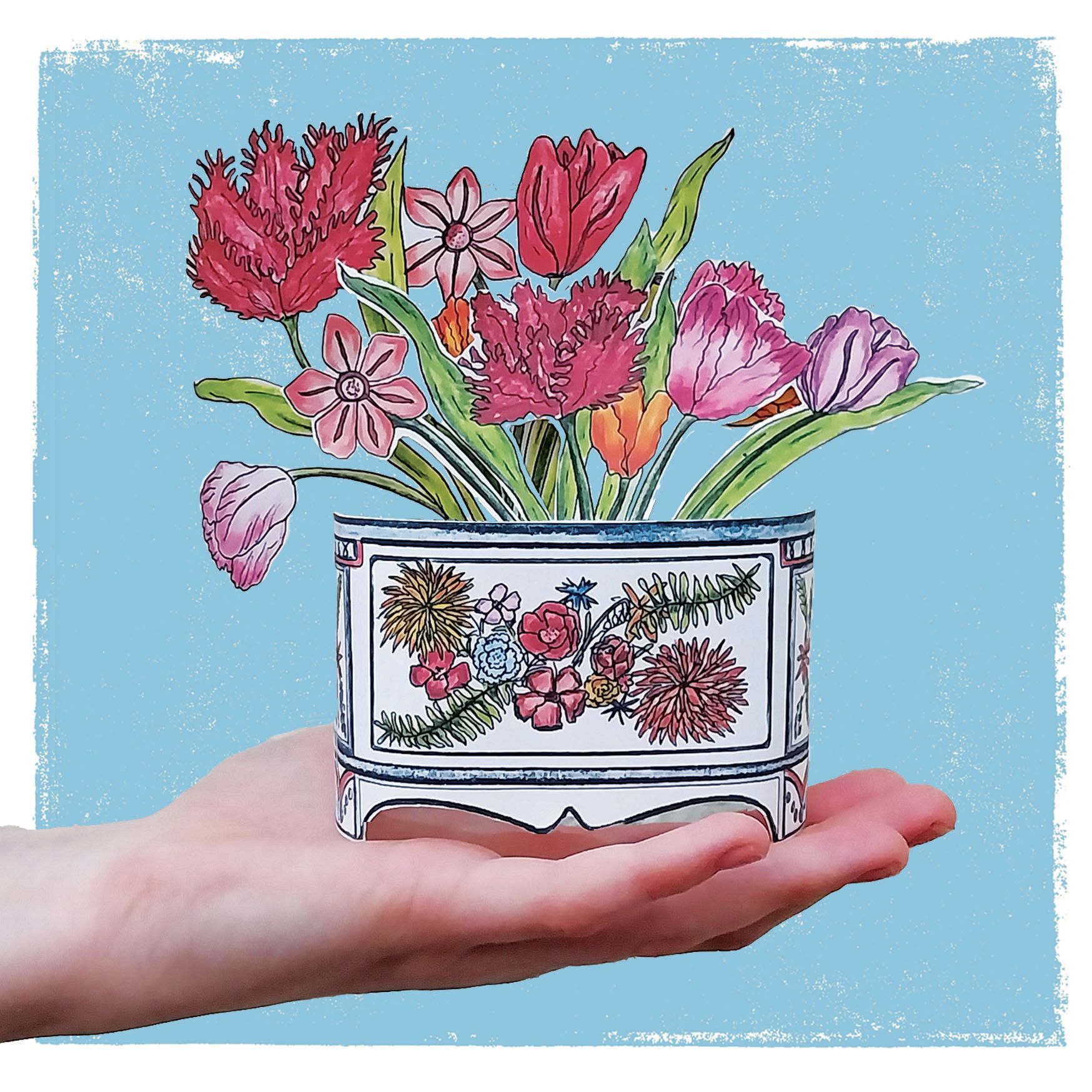 miniature drawing original art clare dales