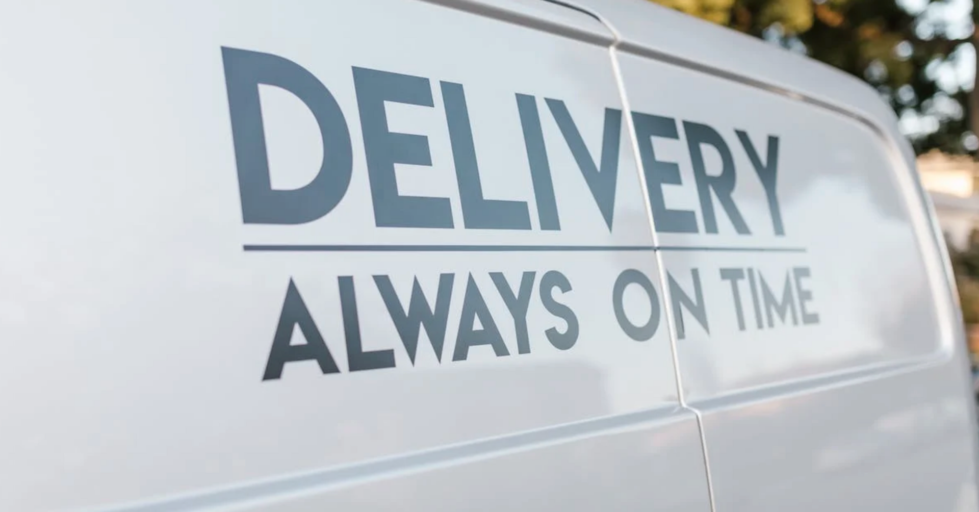 The Laundry Gal company van used for delivery service