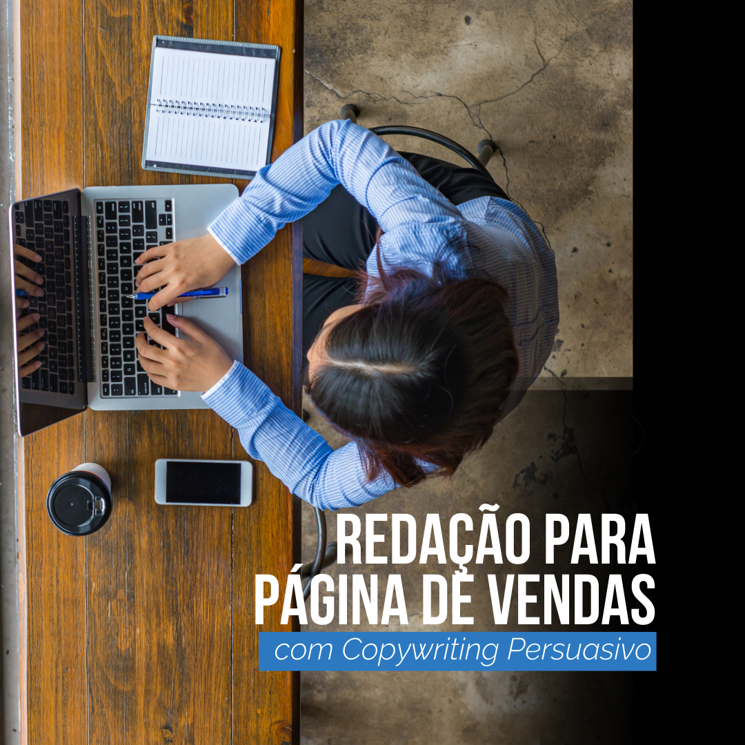 Redação de página de vendas com copywriting persuasivo