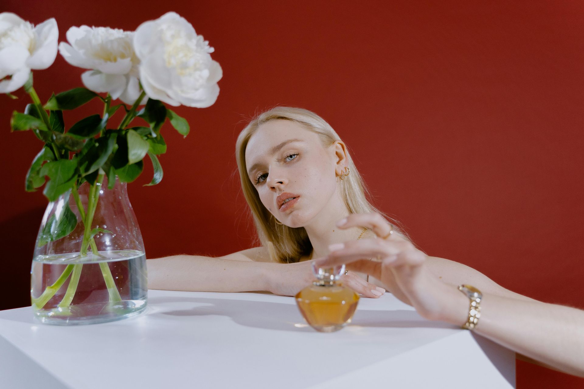 Women with fragrances
