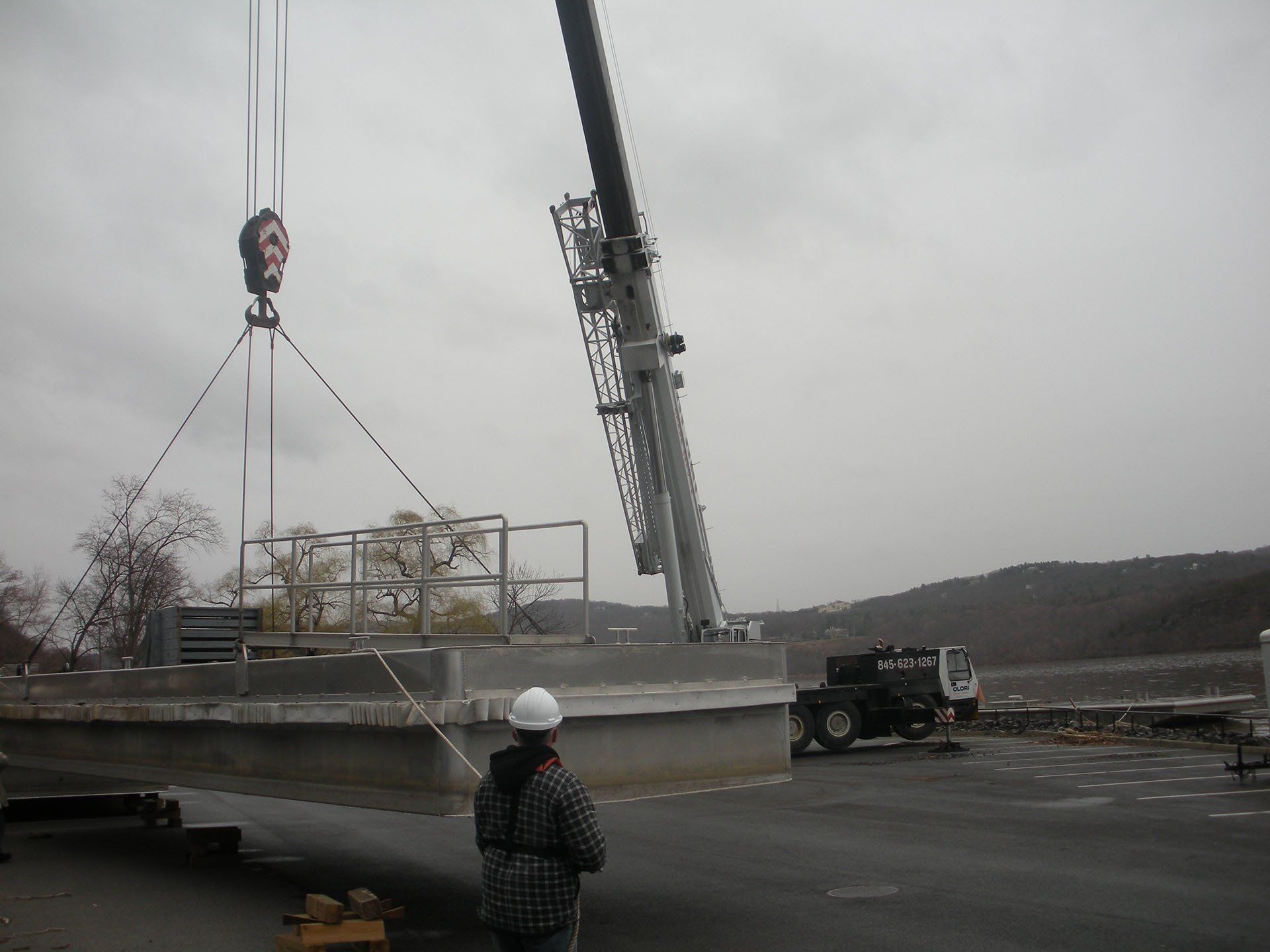 Bridge Lifting — Nanuet, NY — Olori Crane Service, Inc.