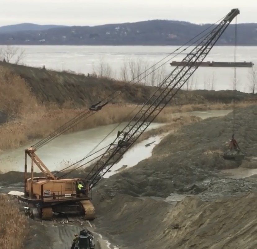 Construction Site Crane — Nanuet, NY — Olori Crane Service, Inc.