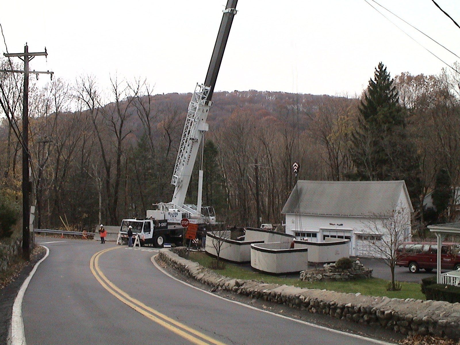 Crane on the Road — Nanuet, NY — Olori Crane Service, Inc.