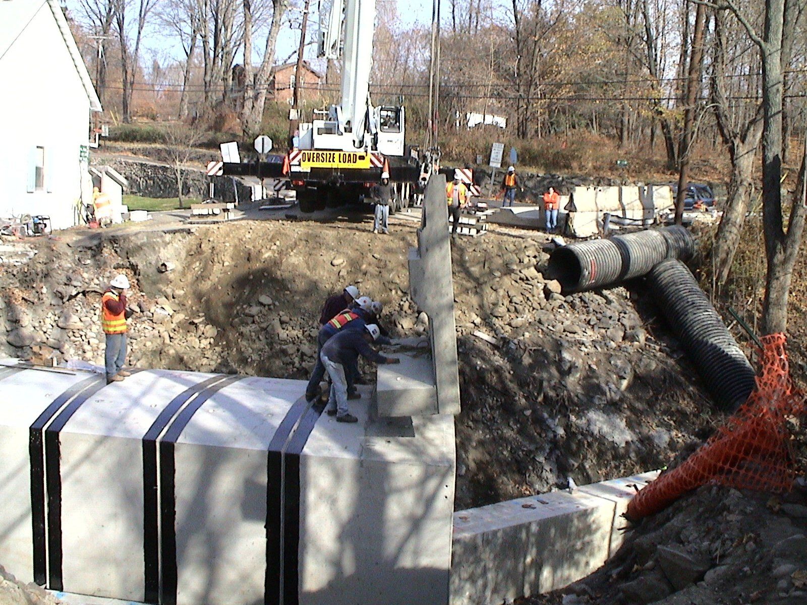 Tunnel Construction — Nanuet, NY — Olori Crane Service, Inc.