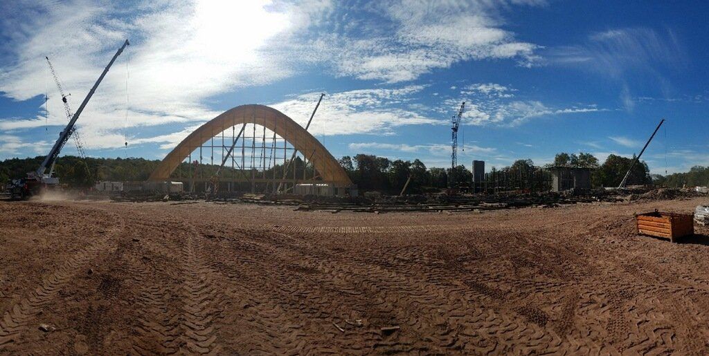 Construction Site — Nanuet, NY — Olori Crane Service, Inc.