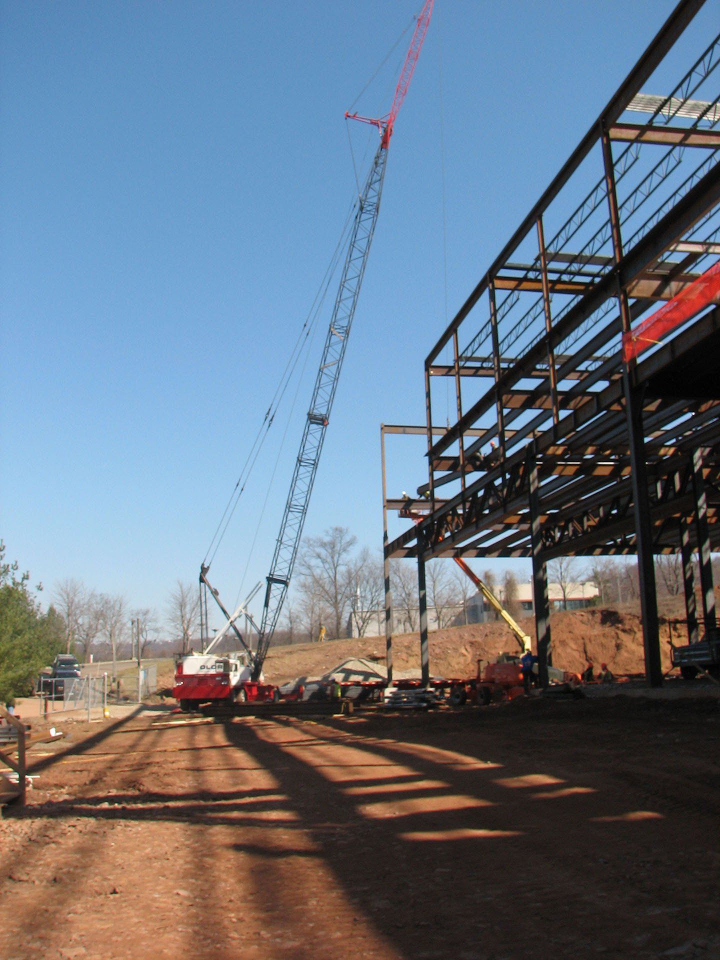 Hydraulic Lattice Boom Crane — Nanuet, NY — Olori Crane Service, Inc.