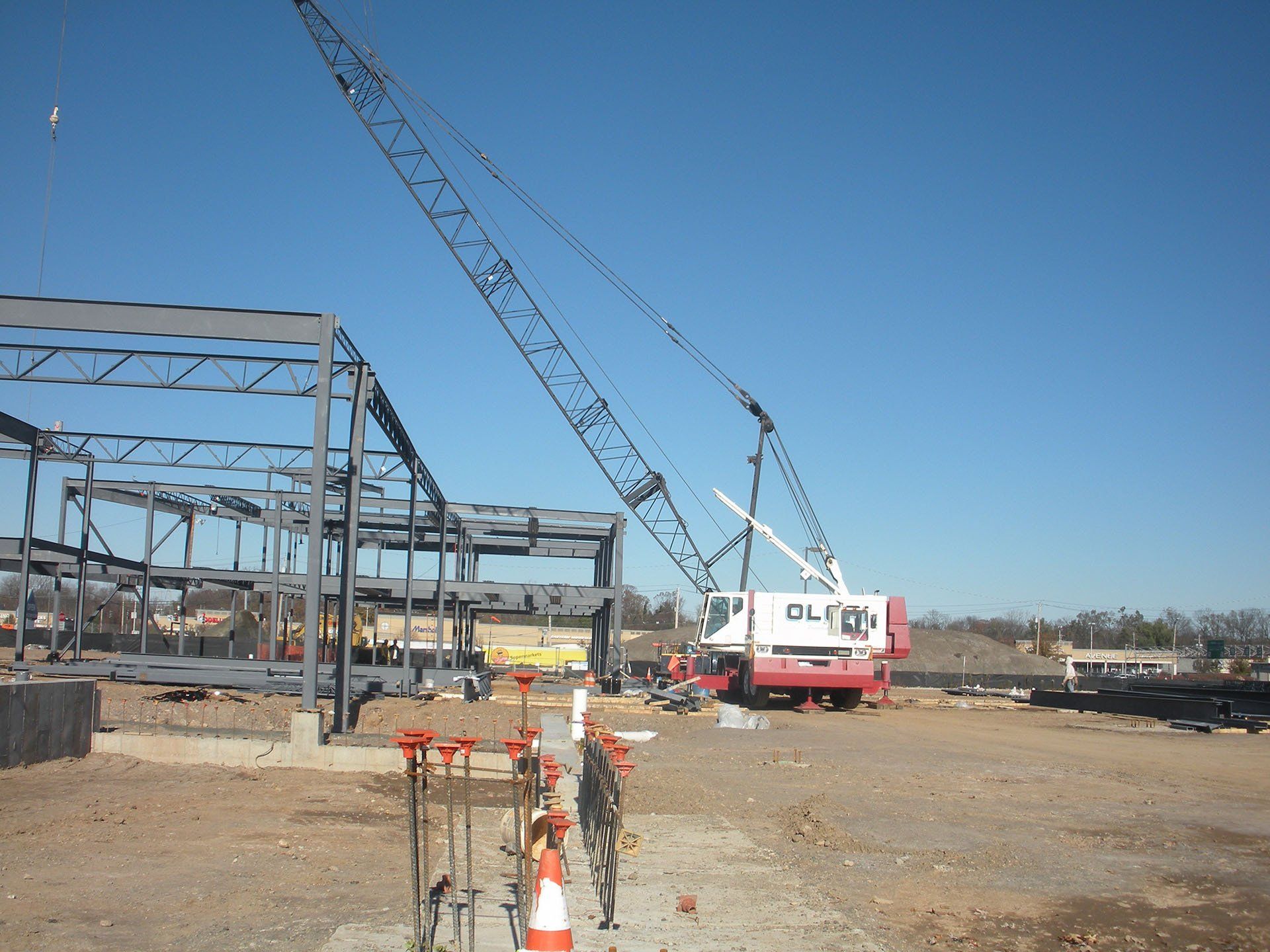 Man Operating a Crane — Nanuet, NY — Olori Crane Service, Inc.