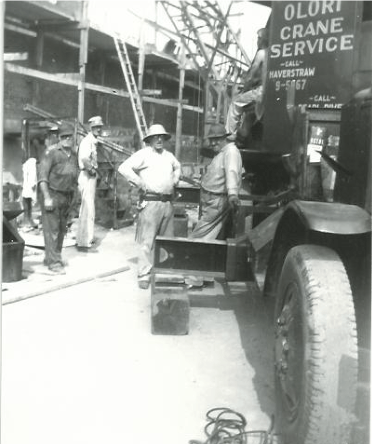 Men on Crane Service — Nanuet, NY — Olori Crane Service, Inc.