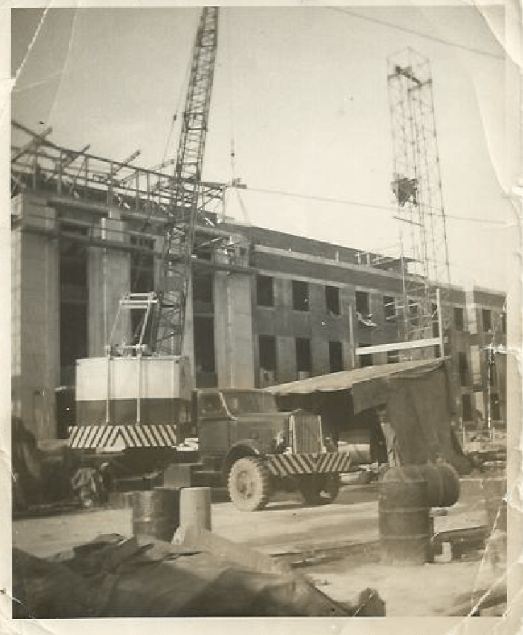 Building Site with Cranes — Nanuet, NY — Olori Crane Service, Inc.