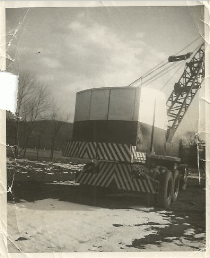 Rear View of a Crane — Nanuet, NY — Olori Crane Service, Inc.