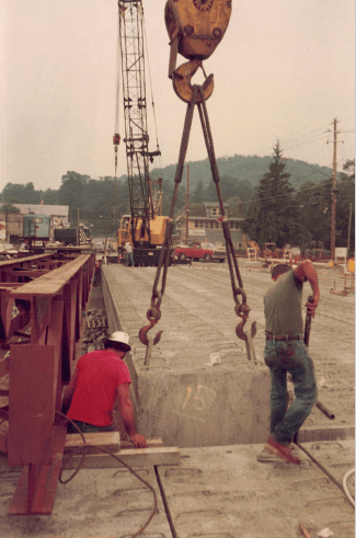 Crane Lifting Bridge Barrier — Nanuet, NY — Olori Crane Service, Inc.