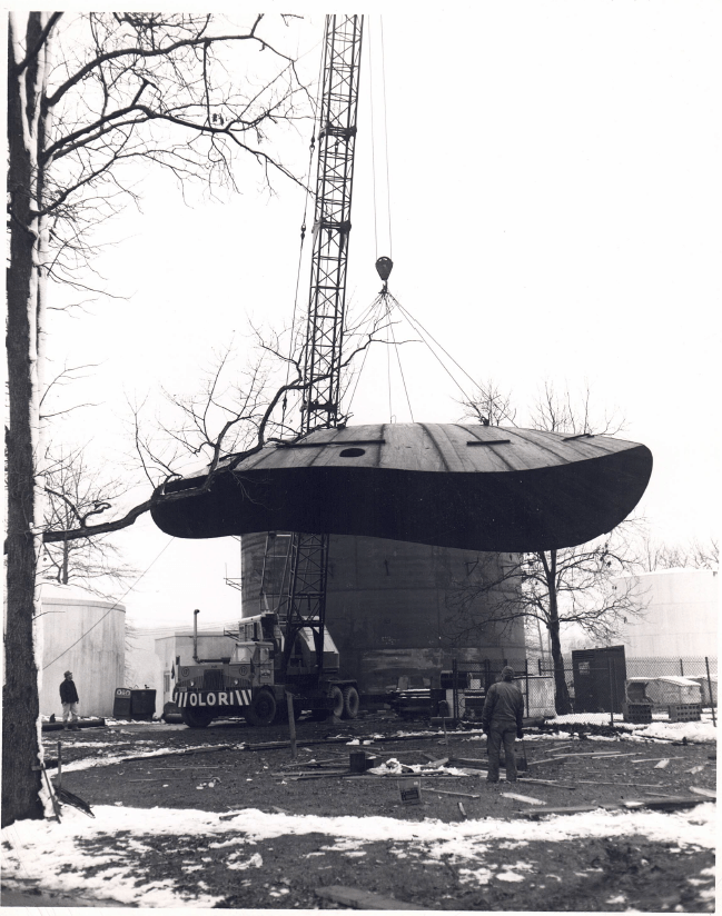 Crane Lifting Cylinder Roof — Nanuet, NY — Olori Crane Service, Inc.