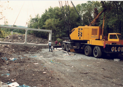 Crane on Road — Nanuet, NY — Olori Crane Service, Inc.