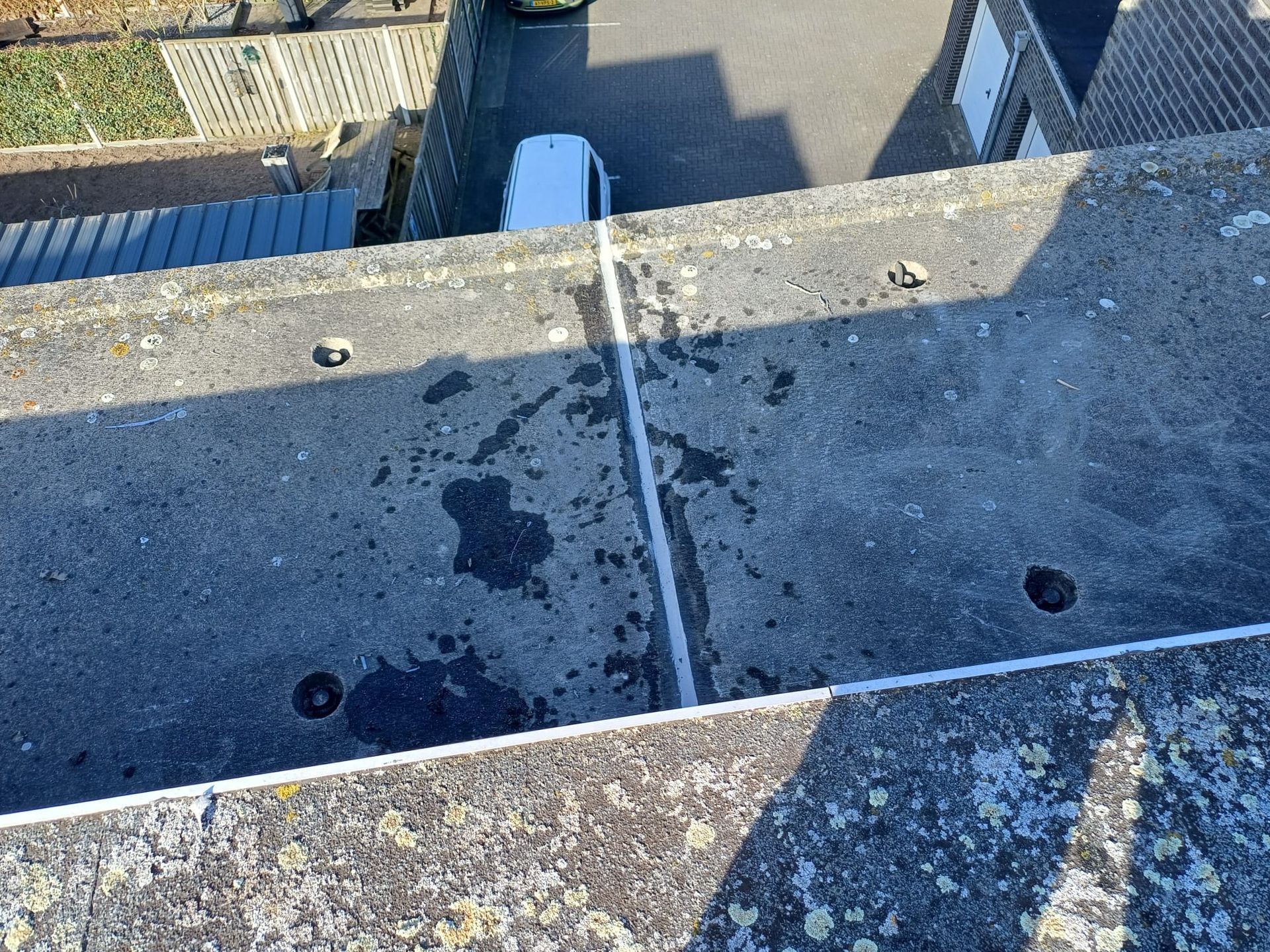 Galerij voegen vervangen in Uden voor een VVE