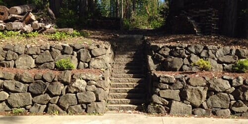 Outdoor Stairs — Hardscapes in Shelton, WA