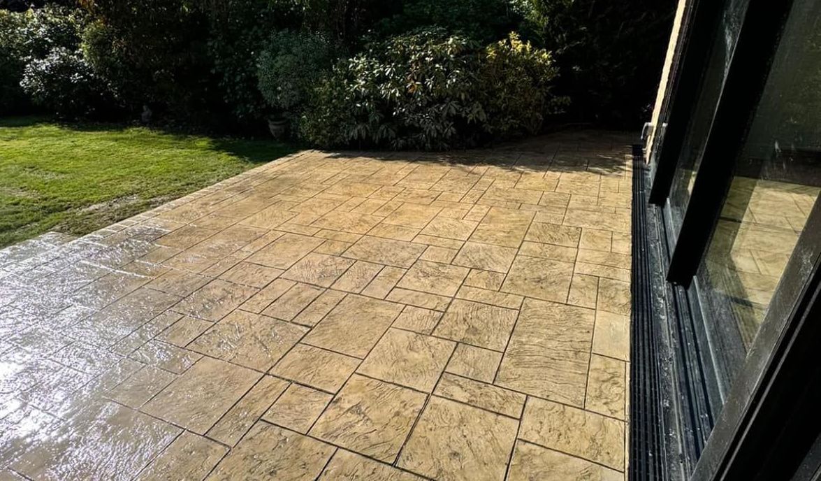 Pattern Imprinted Concrete Patio Specialists | Bristol Driveways