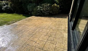 Pattern Imprinted Concrete Patio Specialists | Bristol Driveways