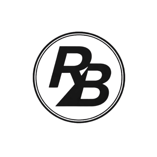 White text "Rare Breed FITNESS" inside a gray framed black rectangle.