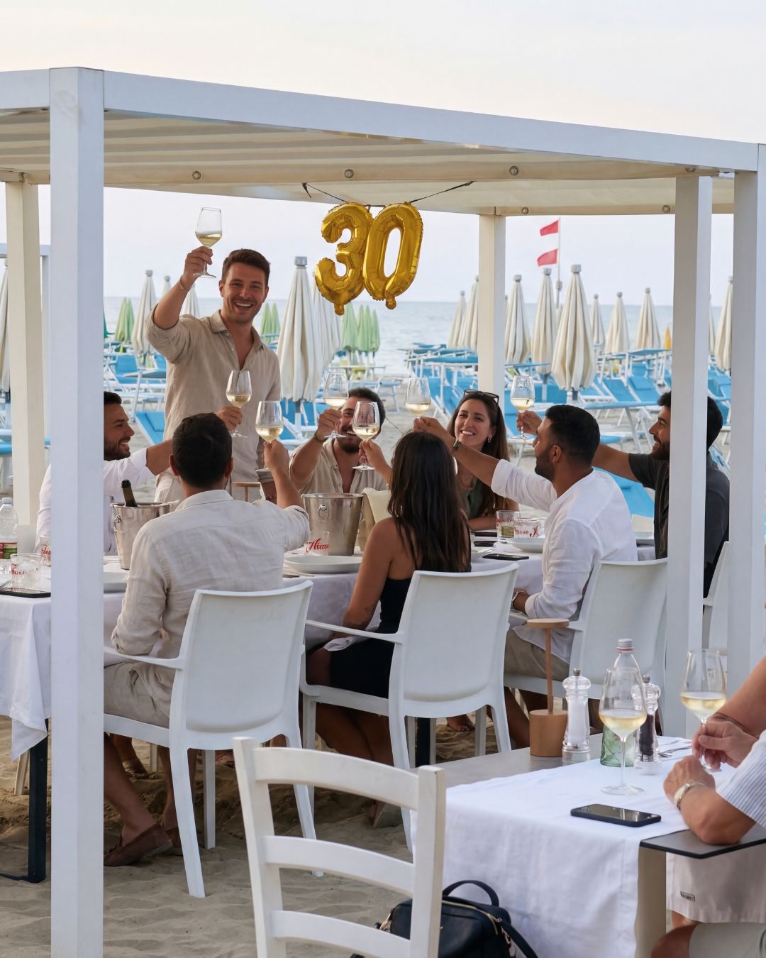 Compleanno e festa privata al Ristorante Vela Blu Riccione