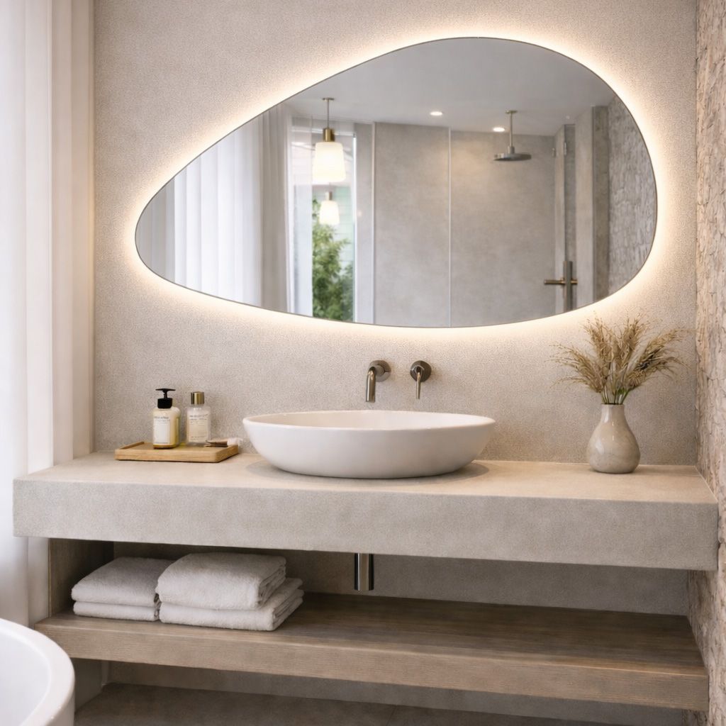 מראה בצורת טיפה