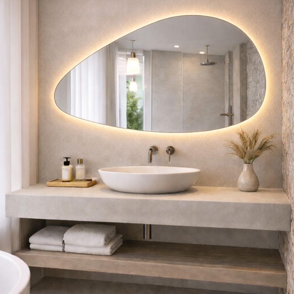 מראה בצורת טיפה