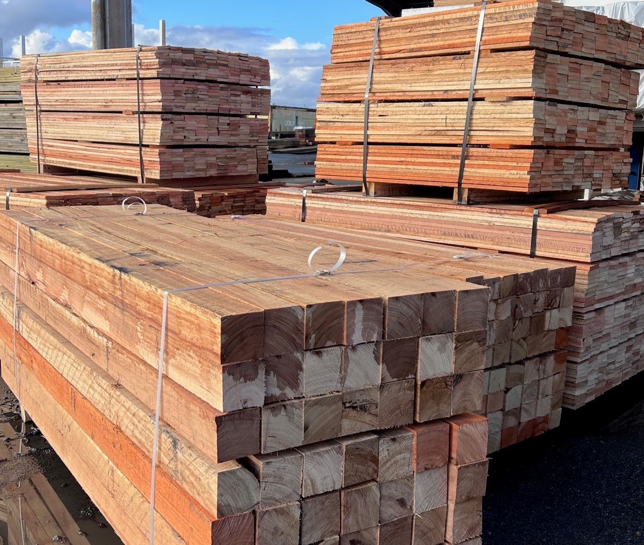 Hardwood Fencing in Ballina B & B Timbers