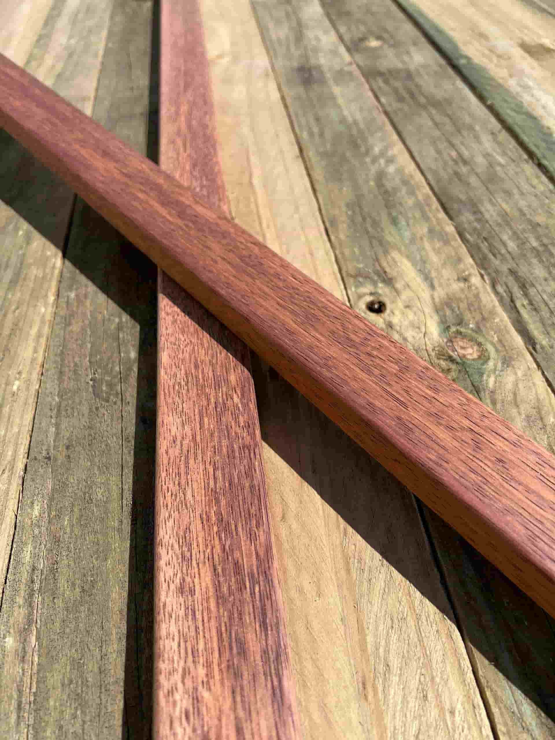 A Piece of Wood is Sitting on Top of a Wooden Table — B & B Timbers Ballina In West Ballina, NSW