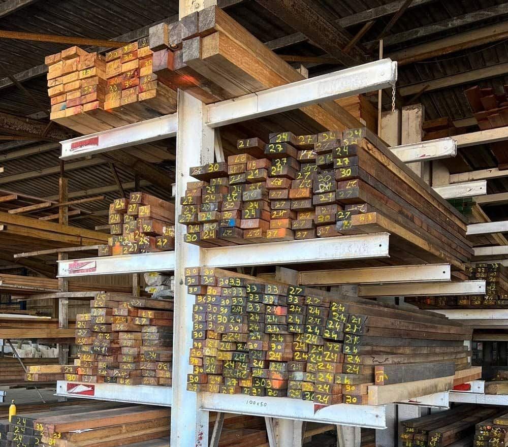 A Warehouse Filled With Lots of Different Types of Wood — B & B Timbers Ballina In West Ballina, NSW