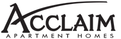 Acclaim Apartment Homes logo.