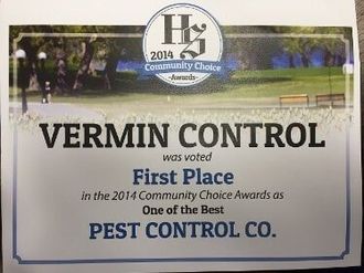 Award - Pest Control Company in Uniontown, PA