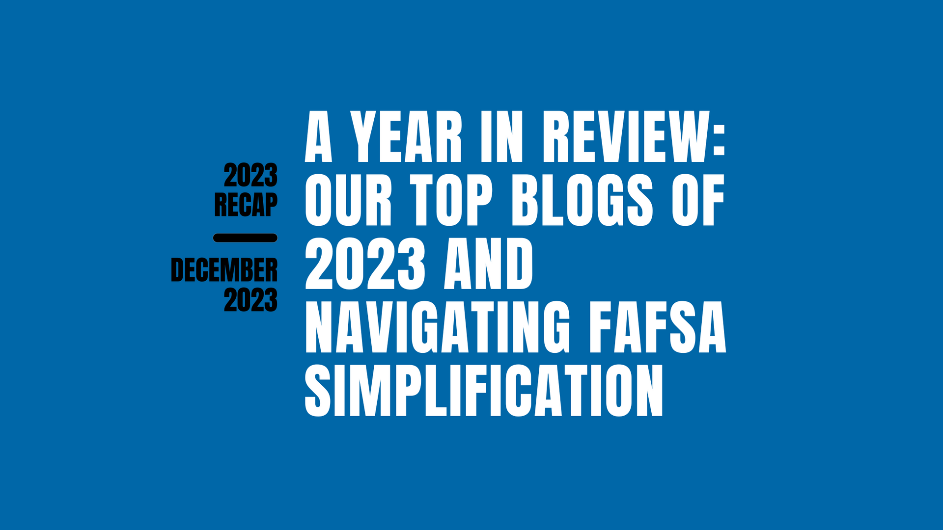 Navigating FAFSA Simplification
