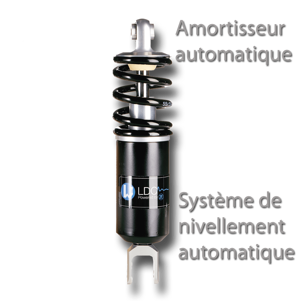 Nivomat,Wilbers Nivomat, Harley Davidson Nivomat,BMW Nivomat, Suspension automatique,