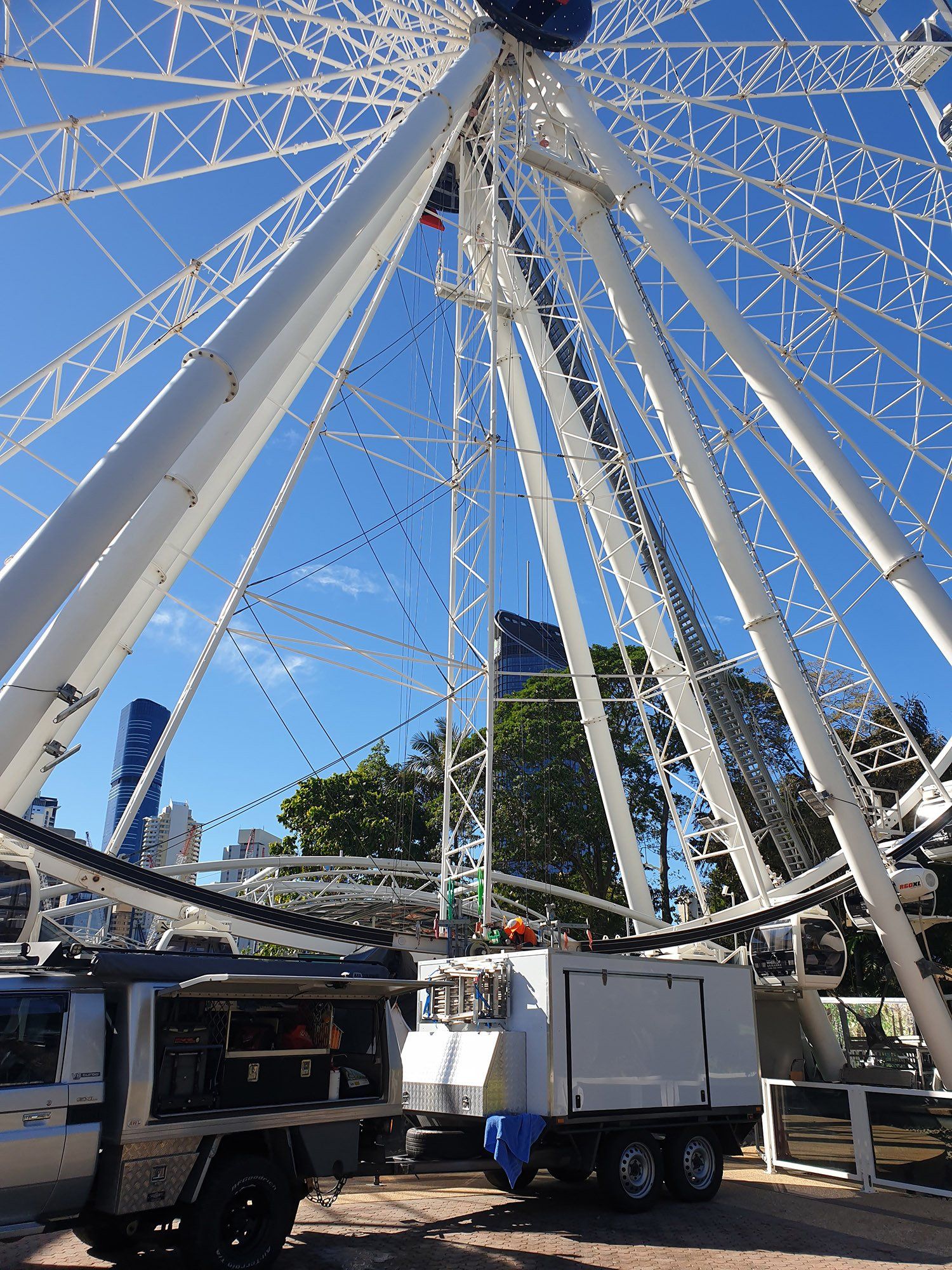 Ferris Wheel Repair — Gold Coast, Qld — PCS Engineering Pty Ltd