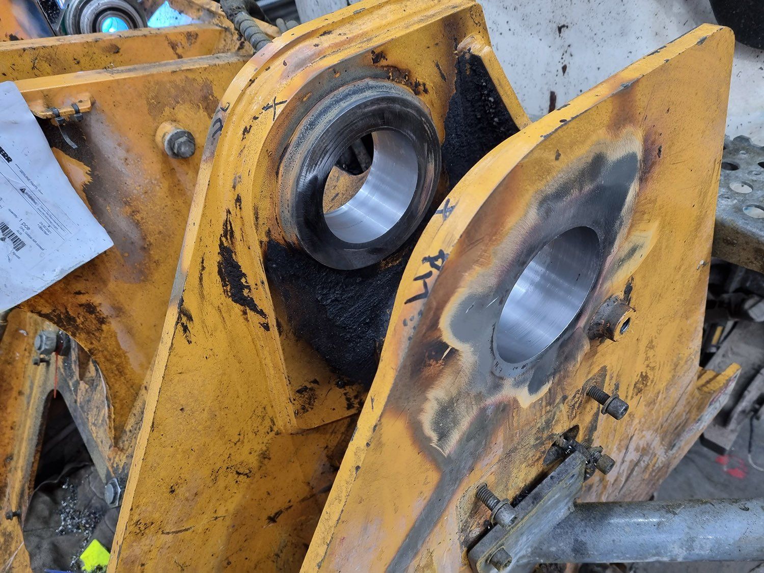 Heavy Equipment Part Close Up — Gold Coast, Qld — PCS Engineering Pty Ltd