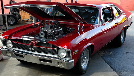 Yellow Race Car — Rockville, MD — Bruno’s Classic Muscle