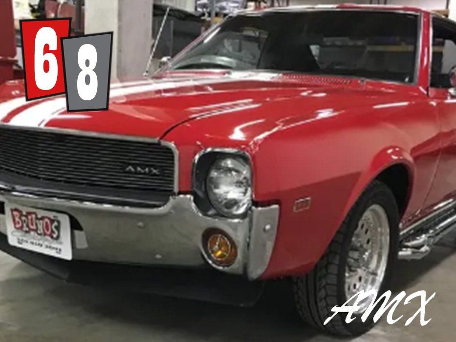 Red Old AMX Car — Rockville, MD — Bruno’s Classic Muscle