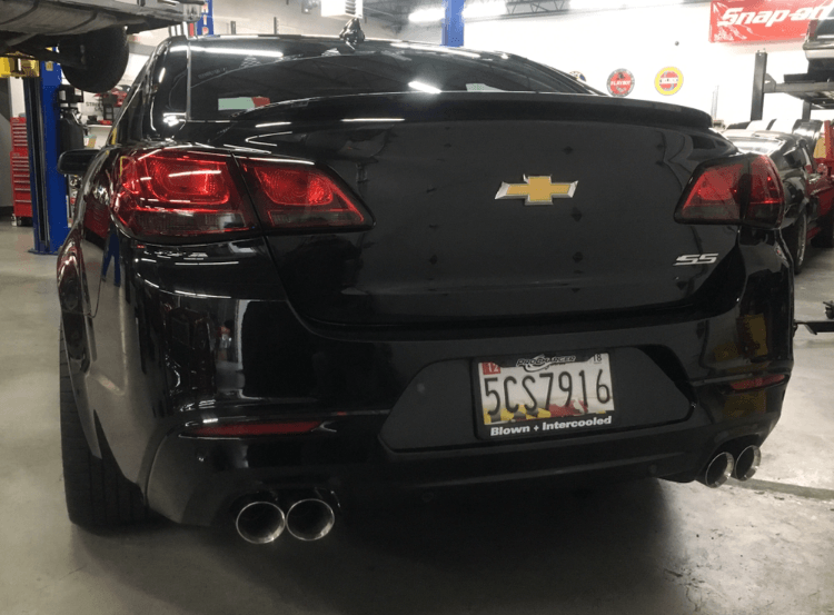 Chevy Back View — Rockville, MD — Bruno’s Classic Muscle