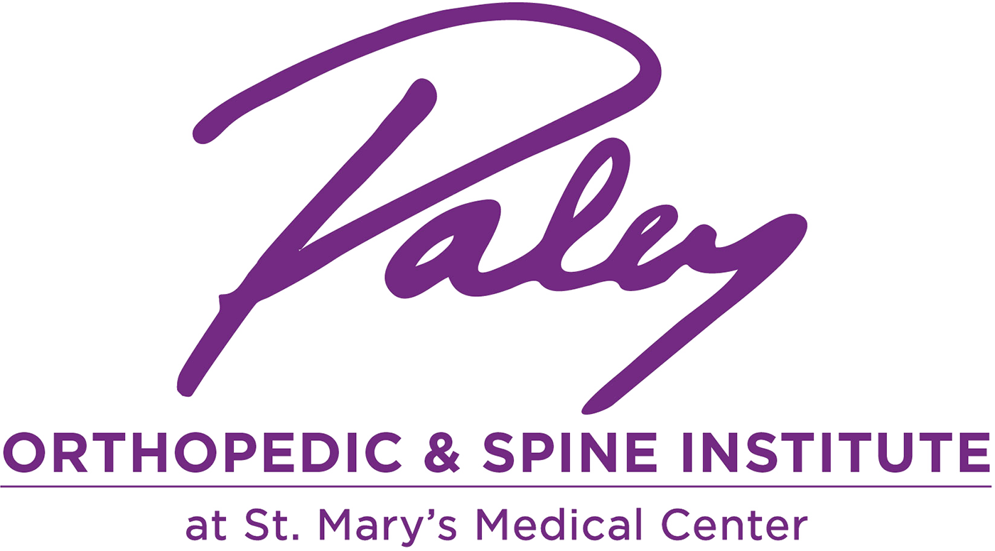The logo for the orthopedic and spine institute at st. mary 's medical center.