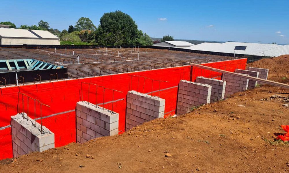 Construction Cover With Termite Barrier — Keiran Mortimer Pest Control in Wilsonton, QLD