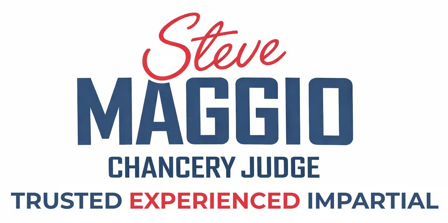 Steve Maggio for Chancery Judge Website Banner