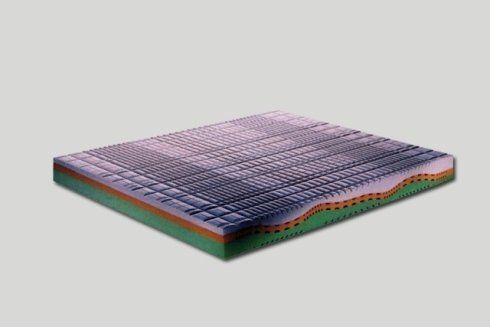 modello di materasso in lattice