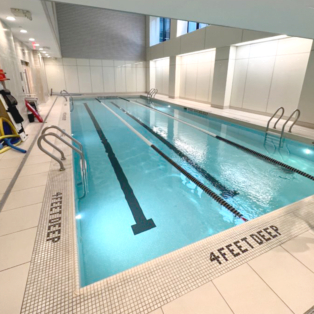 Discover SwimJim's Two Sutton Place North swim school on the Upper East Side for NYC swim classes, private & group lessons in a serene setting.