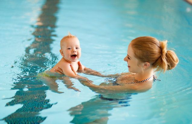 How Swimming Lessons Promote Physical Development in Babies and Toddlers