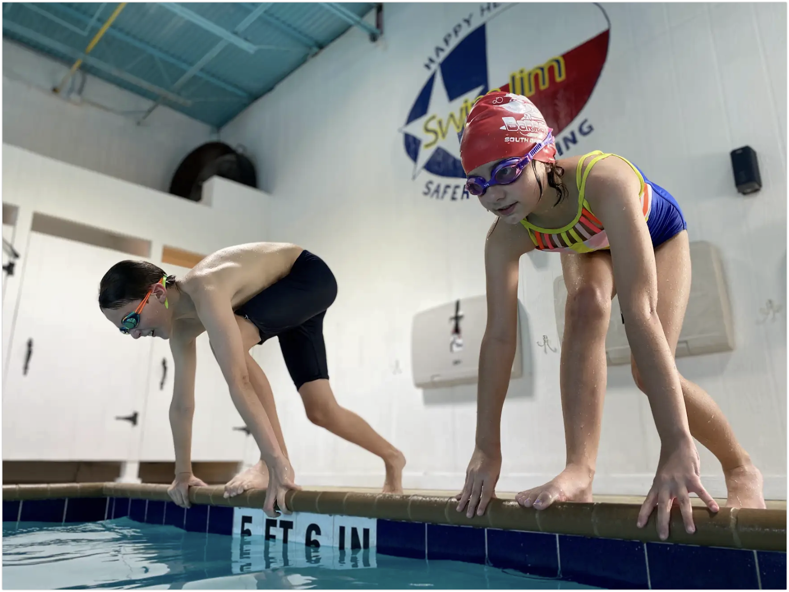 Students in this class will strengthen and refine their technique for all four competitive strokes using coordinated balance, buoyancy, and body position to improve efficiency and hydrodynamics. Connecting arm propulsion to core strength is highlighted and proper turns are practiced.