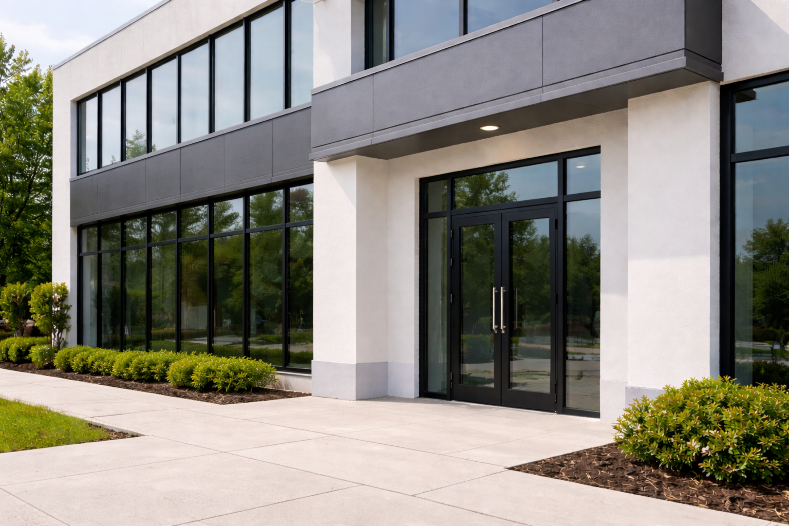 A bathroom with two sinks , a tub , and wicker baskets.