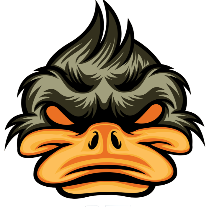 ATFlash duck logo – chiptuning and ECU remapping brand icon
