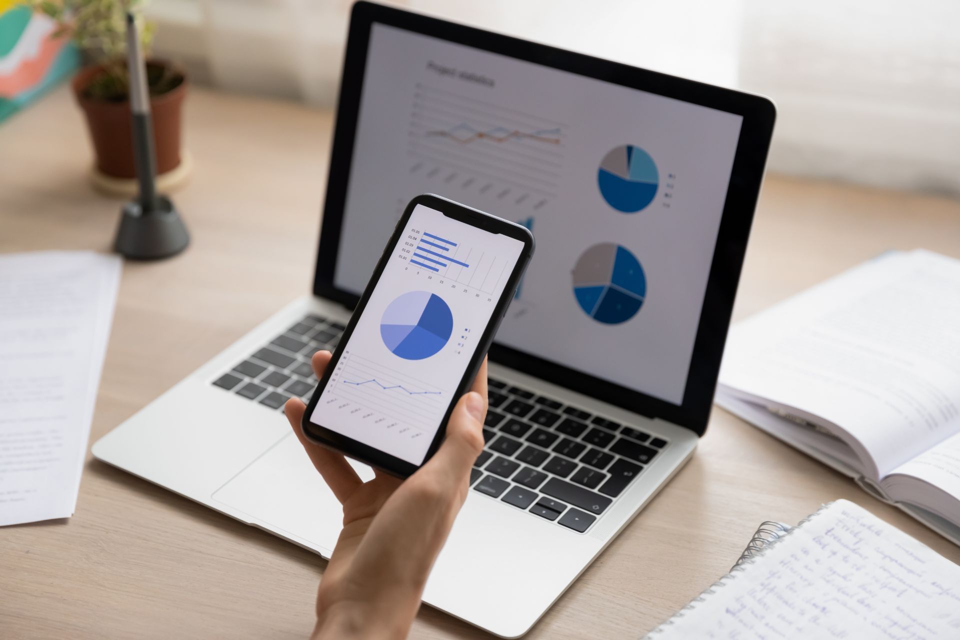 Diagram On Phone And Laptop — Phoenix, AZ — Provision Networks