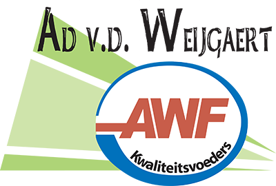Een logo voor een bedrijf genaamd ad vd weijgaert