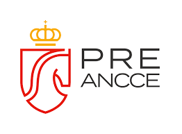 Het logo voor pre ancce heeft een schild met een kroon erop.